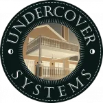 Undercover Systems logo with house illustration in circle